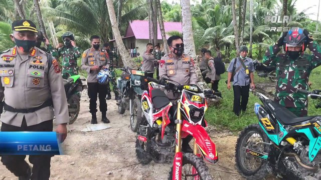 Kapolda Sumut Tinjau Serbuan Vaksinasi TNI-Polri di Nias Barat