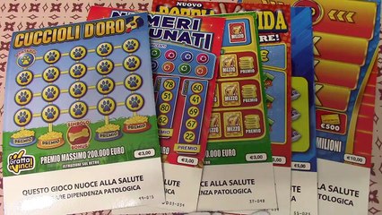 Gratta e Vinci con Numeri Fortunati, Turbo Cash e...