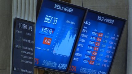 La bolsa española incrementa los descensos tras la apertura hasta el 0,3 %