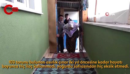 Bir asrı aşkın yaşına rağmen Covid’i yenmeyi başardı