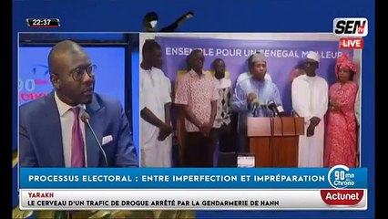 SAMBA DIOUF : "Les élections On été prémédité pour qu'il ai du désordre"...