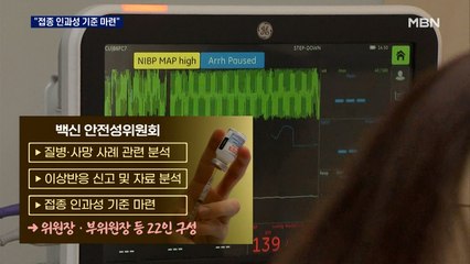 백신 안전성위원회 출범…"접종 인과성 기준 마련"