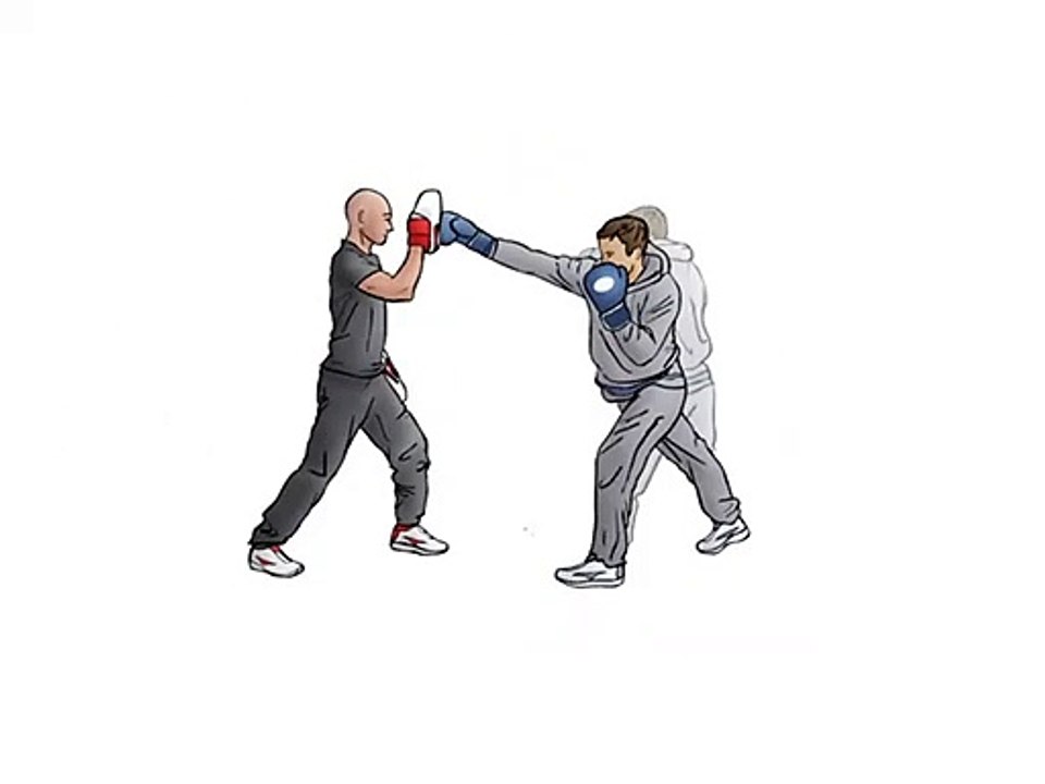 RIGHT CROSS Reverse straight punch