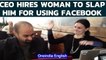 Indian American CEO hires woman to slap him for using Facebook, Elon Musk impressed | Oneindia News