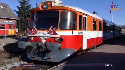 VLTJ-tog på nye ruter i landsdelen | "Holstebro-Skjern" | Midtjyske Jernbaner | Arne Lægaard | 08-05-2017 | TV MIDTVEST @ TV2 Danmark