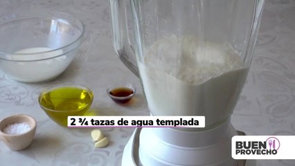 Aprende a hacer ajoblanco casero