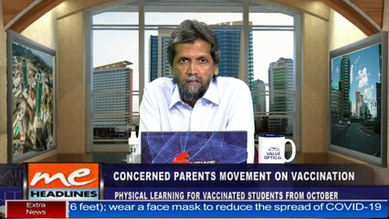 02: Concerned Parents Movement on vaccination : 30 August, 2021