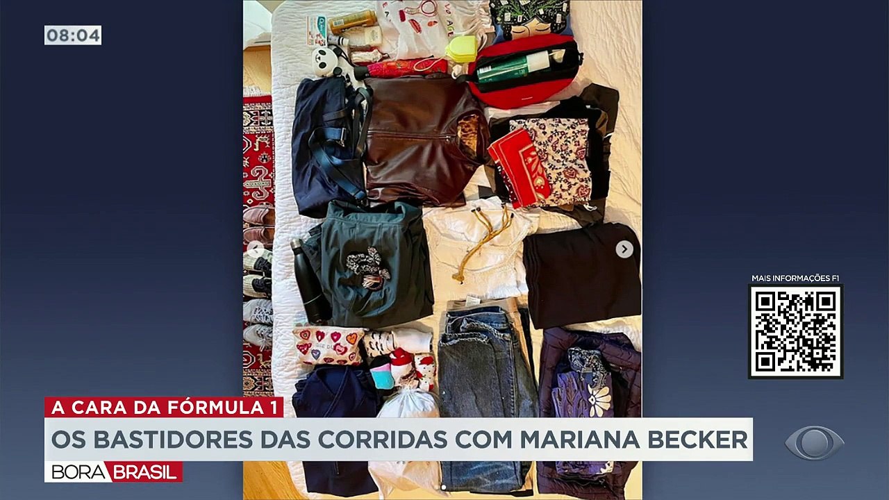 No meio de um universo de grandes nomes da Fórmula 1, tem uma personagem que chama atenção há muito tempo a cada grande prêmio. É a Mariana Becker - que chegou ao Brasil nesta semana. O papo foi descontraído.