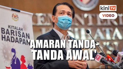 Dr Noor Hisham beri amaran 'tanda-tanda awal' kes Covid-19 mungkin melonjak naik