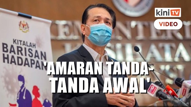 Dr Noor Hisham beri amaran 'tanda-tanda awal' kes Covid-19 mungkin melonjak naik
