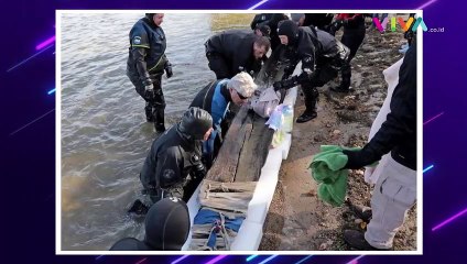 Asyik Diving, Orang Ini Temukan Kano Berusia Ribuan Tahun