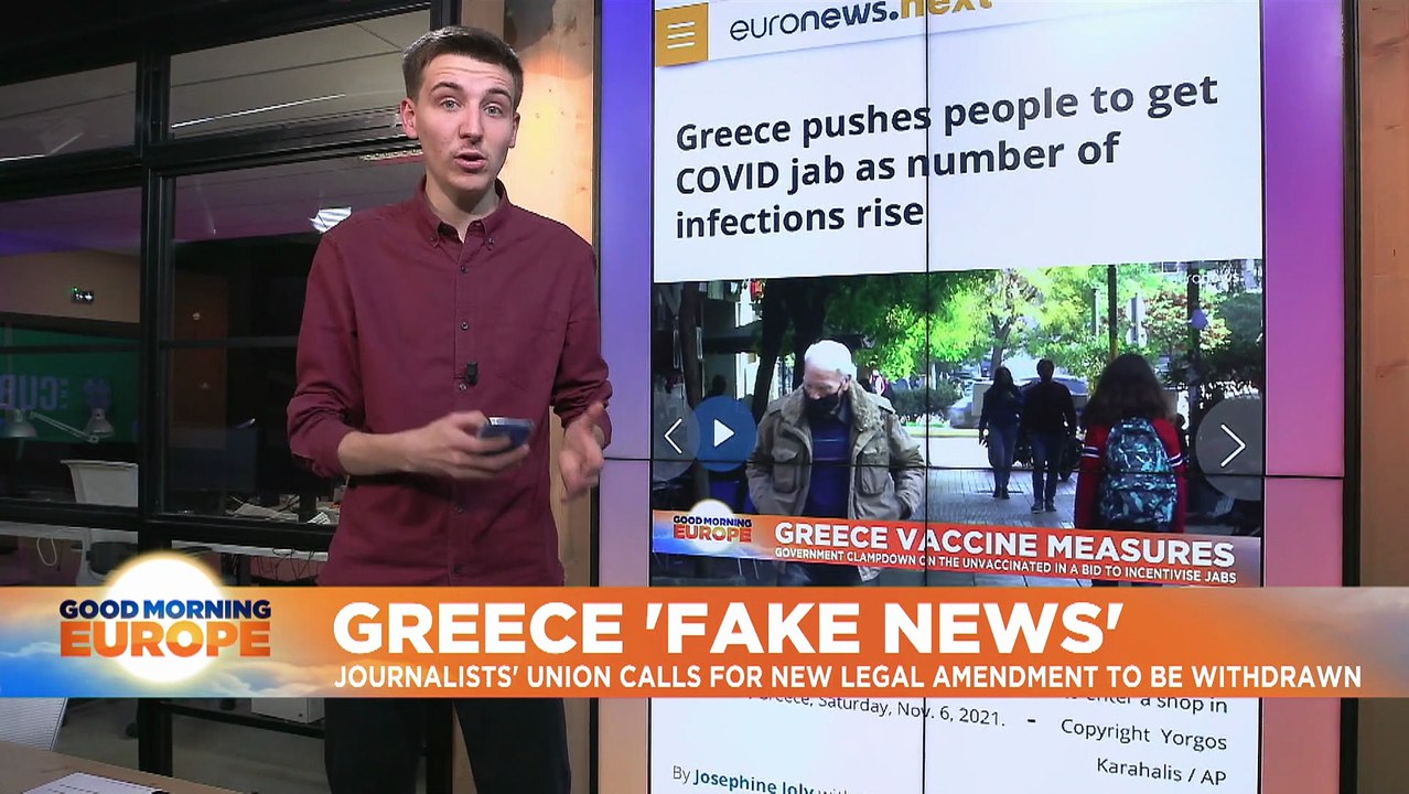 Greek law on preventing 'fake news' is too vague, says journalists' union