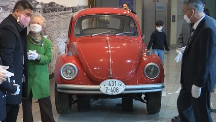 [인천] 세계여행가 김찬삼 씨 '우정2호'차 박물관에 기탁 / YTN