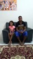 Flávio de Oliveira Silva e a menina Flávia Nayara Dias Silva, de 8, filha dele