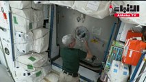 التحام مركبة سبايس اكس وعلى متنها أربعة رواد بمحطة الفضاء الدولية