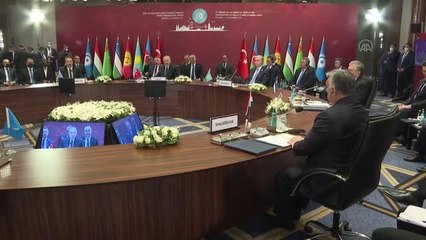 Son dakika haberleri! Cumhurbaşkanı Erdoğan, Aliyev'e "Türk Dünyası Ali Nişanı" takdim etti