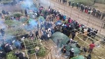Polonya ve Belarus sınırındaki göçmenlere polis müdahalesi