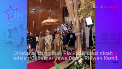 Momen Ria Ricis Menari di Pernikahannya dengan Teuku Ryan