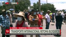 Transporte Pesado Internacional bloquea la avenida Blanco Galindo, asegura que no recibieron invitación al diálogo del Gobierno
