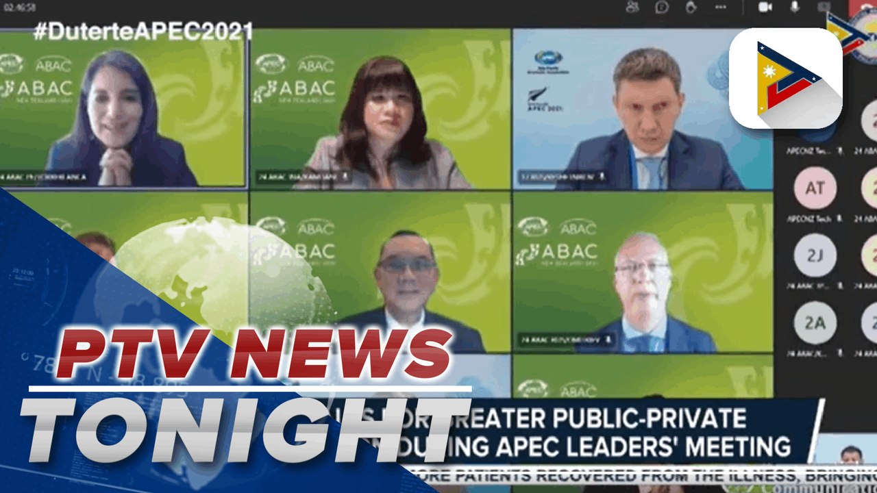 PRRD calls for greater public-private cooperation during APEC leaders’ meeting