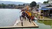 Pushkar Mela 2021: मंत्रोच्चार से गूंज रहे पुष्कर सरोवर के घाट