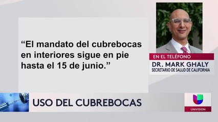 Uso de cubrebocas permanece hasta el 15 de junio