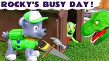 Paw Patrol Rocky Toys Stop Motion Rescue Story with the Funny Funlings and Dinosaurs for Kids in this Family Friendly Full Episode English Toy Story Video for Kids