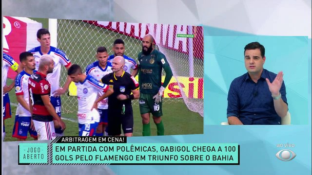 POLÊMICA NO MARACANÃ! Flamengo vence o Bahia por 3 a 0, mas partida foi marcada por muitas polêmicas de arbitragem. Chico Garcia disparou: Saída do Gaciba não vai resolver muita coisa . #JogoAberto