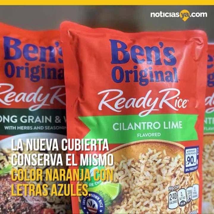 Arroz “Ben's Original”, el renovado “Uncle Ben's”, ya está disponible en tiendas