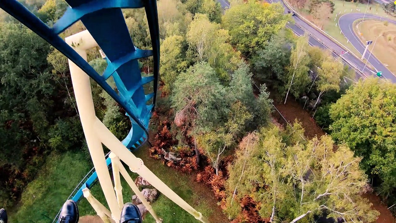 OzIris Roller Coaster (Parc Asterix Theme Park - Plailly, France) - 4k Roller Coaster POV Video
