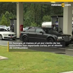 Reportan escasez de gasolina tras ciberataque y compras de pánico