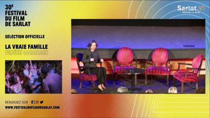 La vraie vie, débat d'après-projection au Festival du Film de Sarlat
