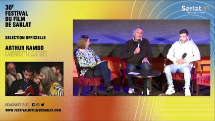 "Arthur Rambo" de Laurent Cantet, le débat au Festival du Fillm de Sarlat