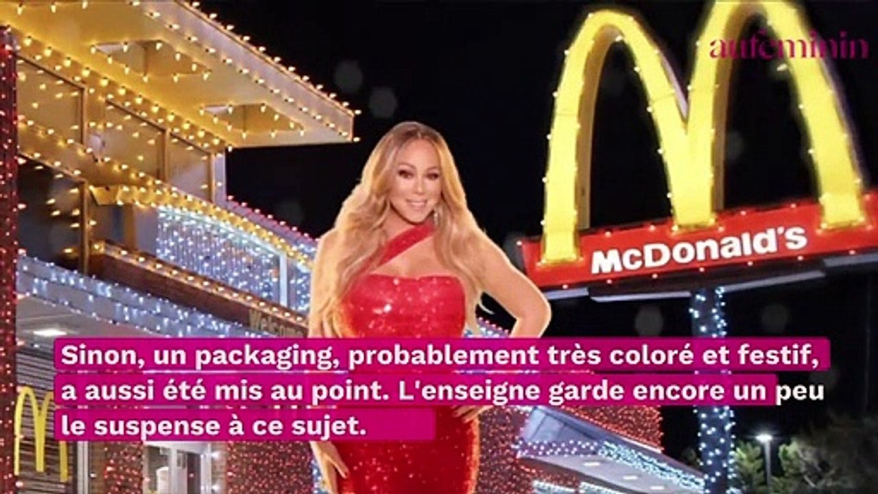 McDonald's lance un menu de Noël spécial Mariah Carey