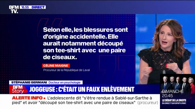 Pour Stéphanie Germani, docteur en psychologie, il va falloir prendre soin de la vie psychique de la jeune joggeuse
