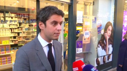 Gabriel Attal sur le Covid-19: "4 millions de Français ont reçu un rappel de vaccination, c'est beaucoup mais il faut aller encore plus loin"