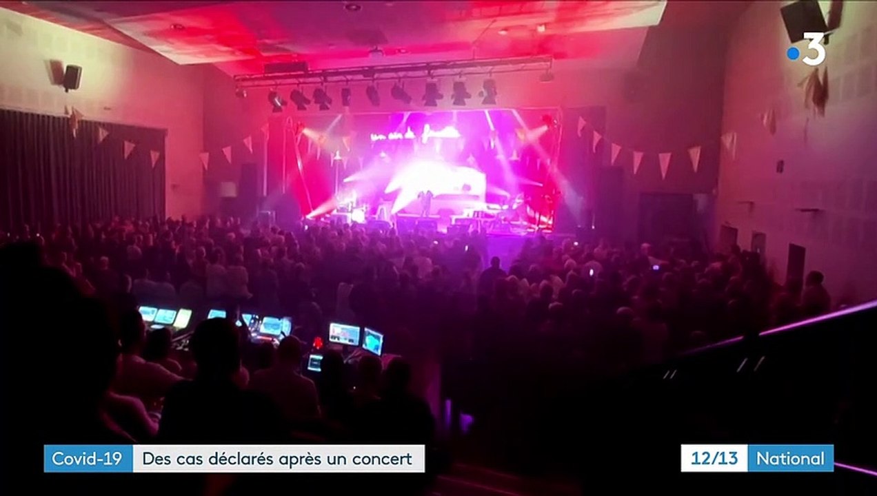 Covid-19 : quatre cas positifs après un concert dans le Pas-de-Calais