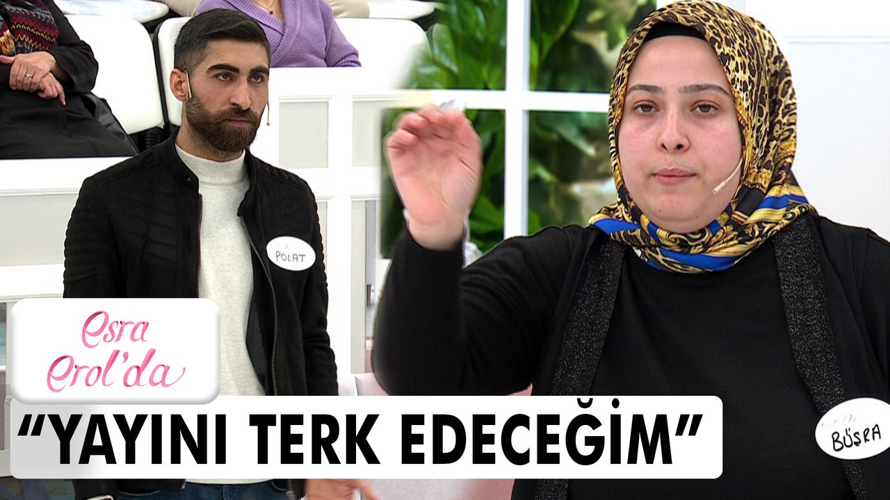Büşra ve Polat karşı karşıya geldi, ortalık karıştı! - Esra Erol'da 12 Kasım 2021
