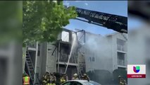 Incendio en complejo de apartamentos en Virginia