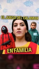 El Juego del Calamar en familia
