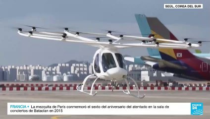 Corea del Sur presenta su nuevo sistema de control de vehículos aéreos urbanos