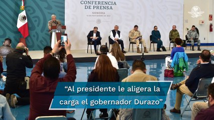 Ojalá en todo el país los gobernadores me aligeraran la carga: AMLO