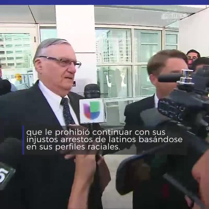 El perdon a Arpaio