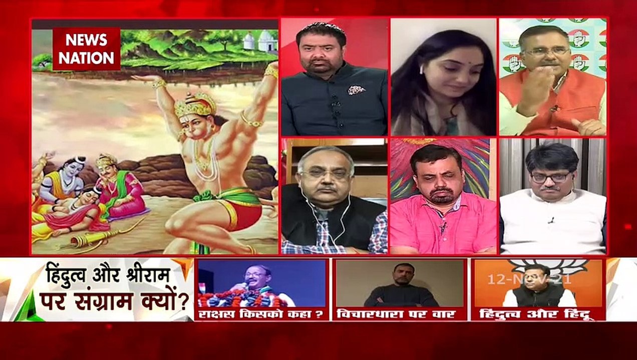 Desh Ki Bahas : In the name of ideology, till the struggle on Hindutva