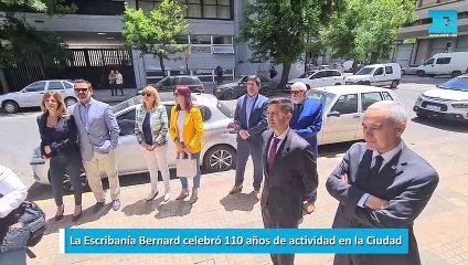 La Escribanía Bernard celebró 110 años de actividad en la Ciudad
