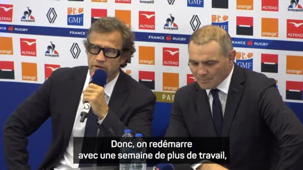 XV de France - Galthié : "Jalibert et Ntamack comptent dans notre aventure"