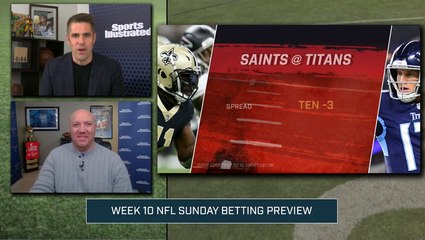 Week 10 NFL Sunday Betting Preview