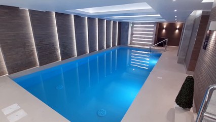 Opening of the new pool at the Sheraton Hotel in Blackpool