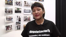 Mabel Ch., portavoz de la Asamblea Antirracista: 