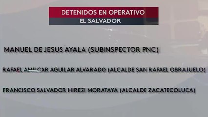 operativos en El Salvador
